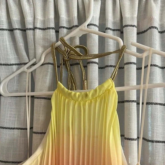 Gradient Halter Maxi Dress - Picture 4 of 6